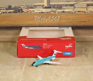 Herpa Wings Braniff "Torquoise" BAC-111 (NG) Discontinued 1/500 - Picture 1 of 3
