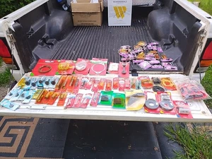 Vintage Automotive Parts Lot New Old Stock Lot of 96 Items Car Truck Accessories - Picture 1 of 24