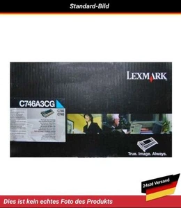 C746A3CG Lexmark C746 Tonerkartusche Cyan - Bild 1 von 4