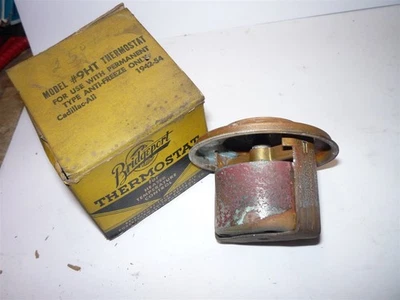 1942-54 Cadillac thermostat all brass vintage - Image 1 of 2