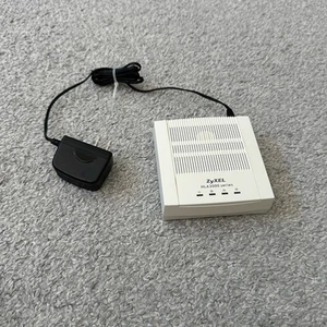Zyxel HLA 3000 Series HLA 3105 Coax-Ethernet Bridge White Home PNA 3.1 Coaxial - Picture 1 of 5