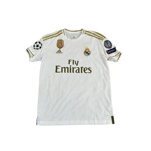 Eden Hazard Real Madrid 2018 FIFA World Champions White Gold Mens Medium Jersey - Bild 1 von 9