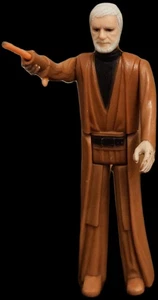 Star Wars Vintage Original Obi Wan 1977 Kenner Action Figure w/ Lightsaber 3.75" - Picture 1 of 6
