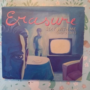 ERASURE - STAY WITH ME radio edit cd single 1 track dikipak ex Exclusive Sleeve - Picture 1 of 8