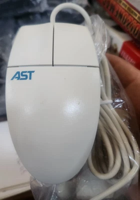GENUINE AST PS/2 M-S34 400 DPI COMPUTER MOUSE 2 BUTTON NEW RARE Dell Compaq Comp - Image 1 of 2