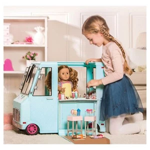 Our Generation Sweet Stop Ice Cream Truck - Light Blue - Brand New Free Shipping - Bild 1 von 6