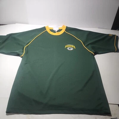 Мужская футболка с коротким рукавом пуловер Green Bay Packers NFL полиэстер (б/у) - Изображение 1 из 4