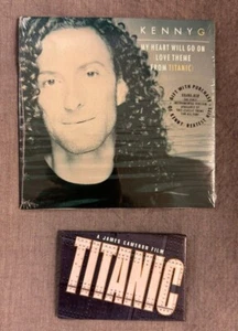 Titanic Movie Collectibles - Pin, Instrumental Kenny G Love Theme CD Unopened - Picture 1 of 6