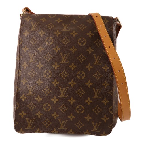 LOUIS VUITTON（LV） Borsa a tracolla Louis Vuitton LV GHW Muse Salsa M51387 Monogram Marrone
