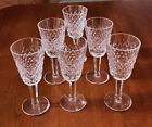 6 Waterford Crystal Alana Sherry Glasses 5-1/8" Made In Ireland ? Ret. $44 Each