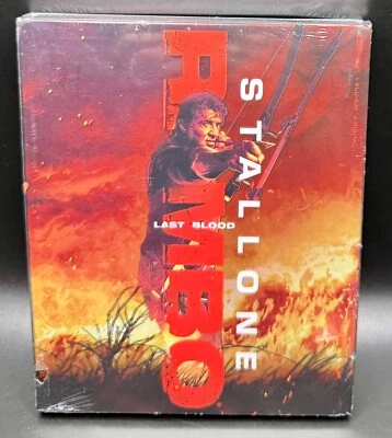 RAMBO: LAST BLOOD US EXCLUSIVE 4K BLURAY STEELBOOK NEW! PLEASE READ DESCRIPTION! - Image 1 of 4