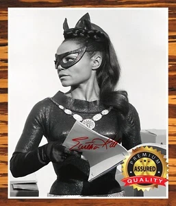 Kitt Eartha - Foto Autografiada Firmada 8 x 10 (Catwoman) Reimpresa - Imagen 1 de 4