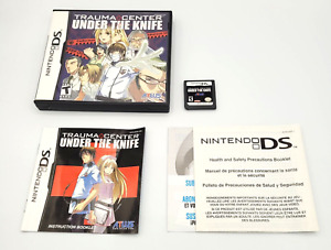 Trauma Center Under the Knife Nintendo DS 2005  NDS206 TESTED WORKING