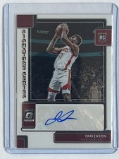 2022 Panini Donruss Optic Tari Eason Signature Series SS-TES Rookie Auto Rockets