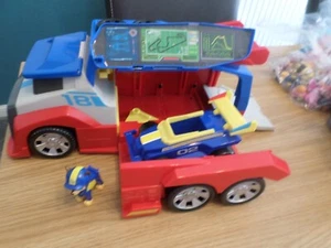 Paw Patrol MOBILER PITSTOP BEREIT RENNEN SPIELSET KOSTENLOSER UK-VERSAND - Bild 1 von 7
