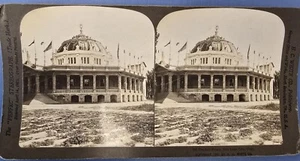 Mormon / UTAH Stereoview - Salt Lake City - Salt Palace - HC White 1901 - Picture 1 of 1