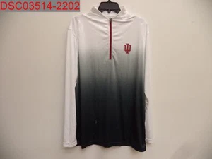 Snag Colosseum Men Grey Indiana Hoosiers Magic QuarterZip Jacket XL 193045188991 - Picture 1 of 9