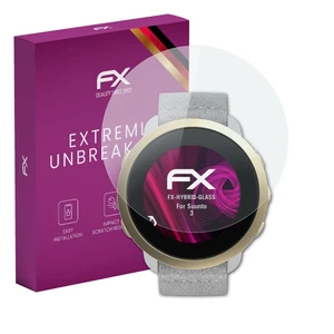 atFoliX Szklana folia ochronna do Suunto 3 Glass Protector 9H Hybrid-Glass - Zdjęcie 1 z 8