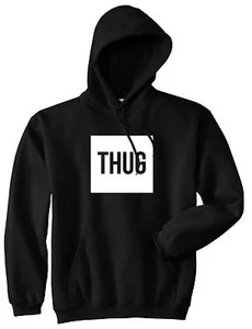 Kings Of NY Thug Trap Trill Box Pullover Hoody - Picture 1 of 4
