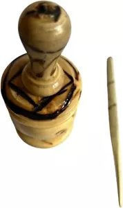 Khôl Naturel Artisanal Maroc, Applicateur Bois, Maquillage des yeux , sans plomb - Foto 1 di 3
