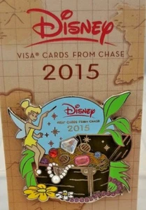 Disney Visa Card 2015 Tinker Bell owns the Pirates Booty Jewels and Gems Pin - Picture 1 of 6
