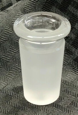 Laboratory Glass 29/42 to 10/30 Straight Thermometer Bushing Reducing Adapter - Image 1 of 3