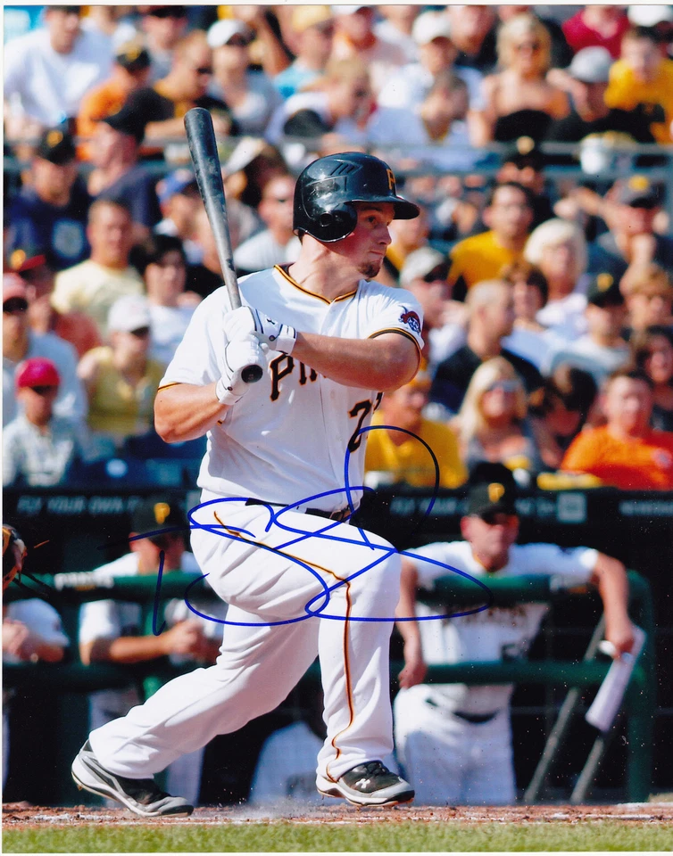 TRAVIS SNIDER  PITTSBURGH PIRATES   ACTION SIGNED 8x10 - Image 1 of 1