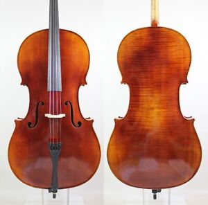Copy Stradivari Cello 4/4 Old spruce German Antique! #7861