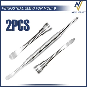 Periosteal Elevator Molt # 9 Dental Surgical Implant Stainless Steel Instruments - Picture 1 of 3