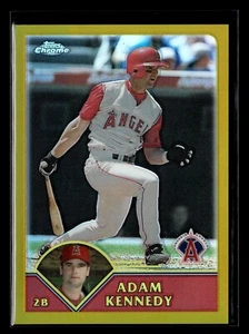 2003 Topps Chrome Gold Refractor #159 Adam Kennedy Angels /449 - Picture 1 of 2