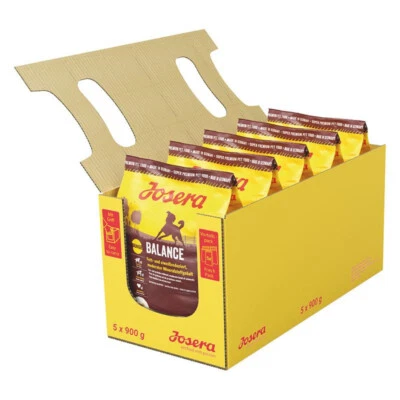 JOSERA BALANCE SENIOREN HUNDEFUTTER TROCKENFUTTER FUTTER FÜR DEN HUND 5x900g - Bild 1 von 4