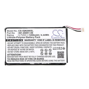 Batterie 1200mAh type 361-00051-00 pour Garmin Nuvi 2460 2460LMT 2460LT 2660LMT - Photo 1 sur 5
