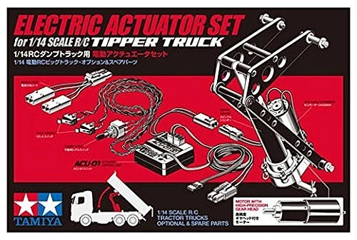Tamiya 1/14 RC Dump Truck Electric Actionneur Set Big Truck Parts 56545 - Photo 1/4