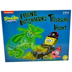 Spongebob Squarepants Flying Dutchman's Treasure Hunt Board Game 2023 Excellent - Picture 1 of 8