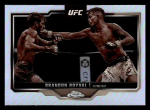 2025 Topps Chrome UFC #152 Brandon Royval Sepia Refractor - Picture 1 of 2