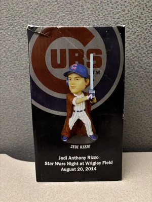 Jedi Rizzo Bobblehead Chicago Cubs Star Wars Day 2014 RARO Nuevo con Caja #1 Foto 1 de 4