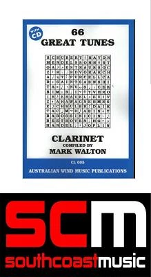 66 GREAT TUNES Bb CLARINET BOOK WITH CD - MARK WALTON - Image 1 of 2