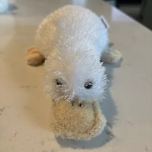 Ganz Webkinz White Platypus Lil Kinz Googles HS021 Plush Stuffed Animal No Code - Picture 1 of 6