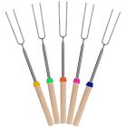 UNCO - Extendable Stainless Steel Roasting Sticks 5 Pack 32" - For S'mores Ho...