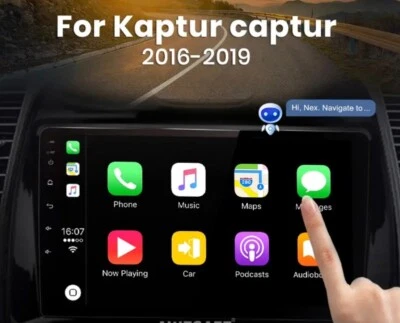 /2GB RAM 32GB ROM/ RENAULT CAPTUR 2016 - 2019  Navi USB CARPLAY Android Auto - Immagine 1 di 4