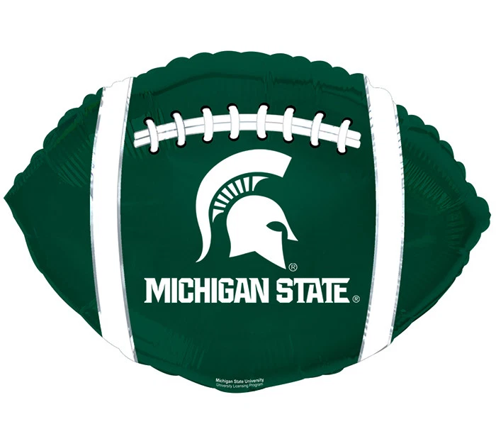 Clearance College Balloons 18" Michigan State Football Balloon - Image 1 of 1