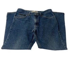 Lee mens 36x30 Regular Fit Denim Blue Jeans Straight Leg Actual W-34" Inseam-28" - Picture 1 of 12