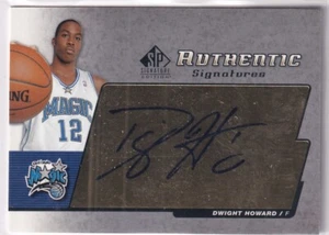 Upper Deck NBA SP 2005 auténtico no. Tarjeta automática AS-DH Dwight Howard Rookie RC - Imagen 1 de 2