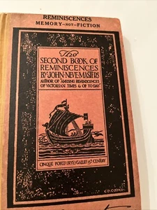 Das zweite Buch der Erinnerungen - J. N. Masters. Signiert. 1925 HB. Gut. - Bild 1 von 24