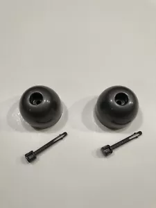 2 graue Ständer kleines Rad für Dyson DC40, DC41, DC65, DC66, UP13, UP16, UP19 UP20 - Bild 1 von 3