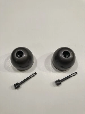 2 Ruedas pequeñas de soporte gris para Dyson DC40, DC41, DC65, DC66, UP13, UP16, UP19 UP20 Foto 1 de 3