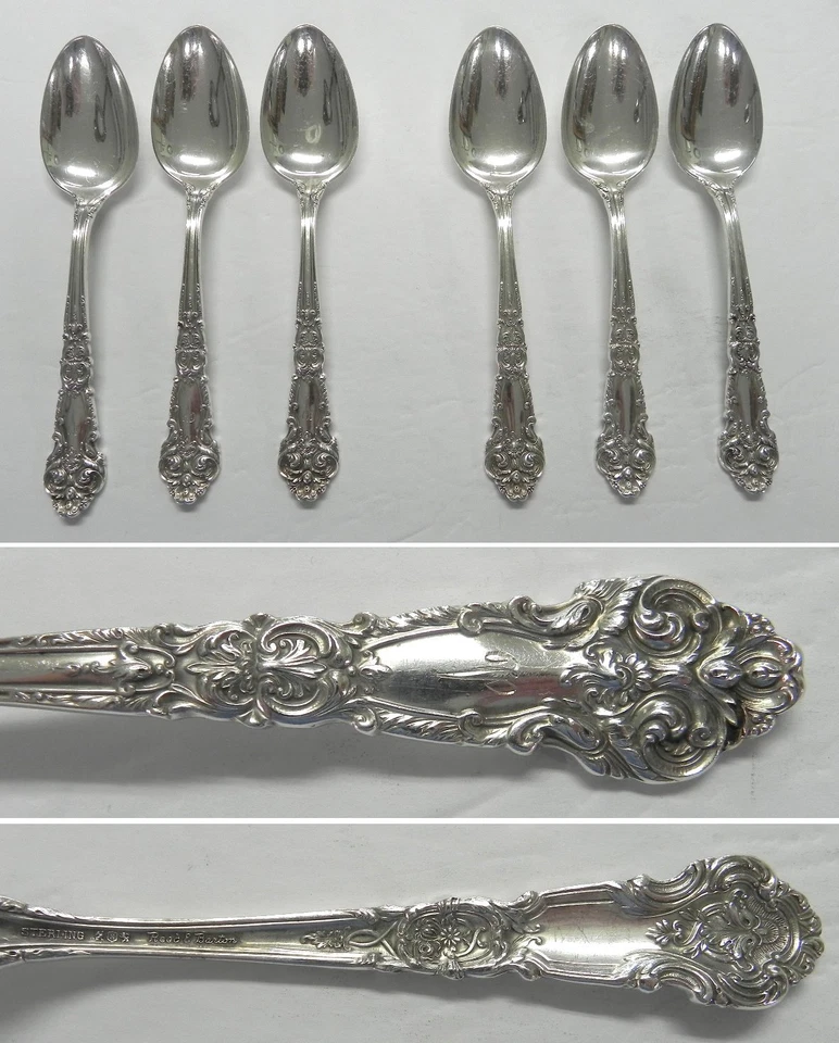 Reed & Barton FRENCH RENAISSANCE 1941 Sterling Silver 5-3/4" Soup Spoon, Mono - Image 1 of 1