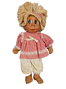 💥Vintage Naber Kids Lesli Marie Baby Mädchen 15 Zoll blonde Haare, 1995 #192 mit Etikett - Bild 1 von 14
