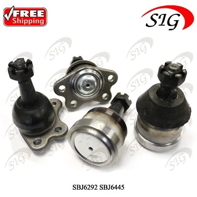 Kit de 4 rótulas de suspensión delantera superior e inferior para GMC Yukon 1995-1996 tracción trasera Foto 1 de 4