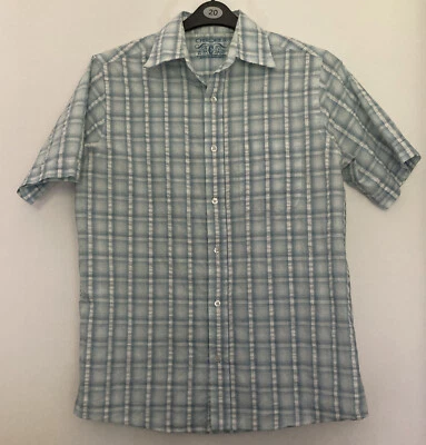 Cherokee Blue Check Shirt Size S  - Image 1 of 3